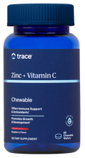 Zinc + Vitamin C Chewable Raspberry Flavor 60 Chewable Wafers