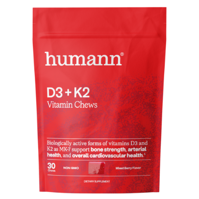 D3 + K2 Vitamin Chews 30 Chews