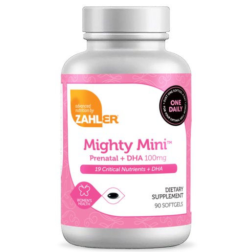 Mighty Mini Prenatal+DHA 90 Softgels