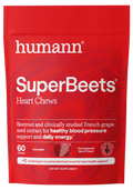 SuperBeets Heart Chews Pomegranate Berry 60 Chews