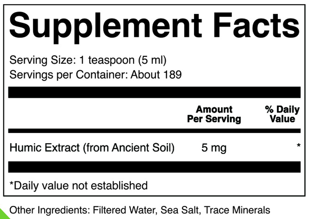 ION* Gut Support 32 fl oz Supplement Facts