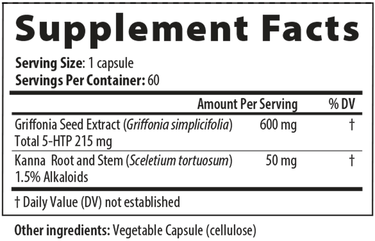 SeroBoost 60 Capsules Supplement Facts